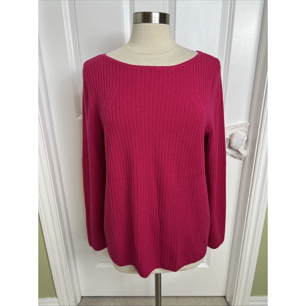 Talbots Women’s Size XL Cable Knit Pullover Sweater